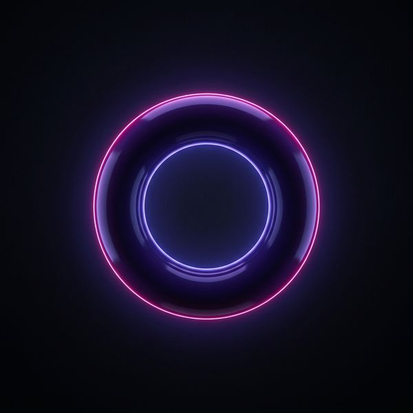 Gold bonus spins ring floating on dark surface